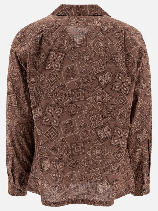 KAPITAL "Murasheeching Cookie" Shirt 14825393_4 Brown 2