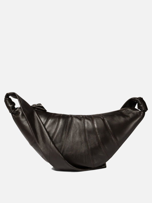 Lemaire "Medium Croissant" shoulder bag Brown