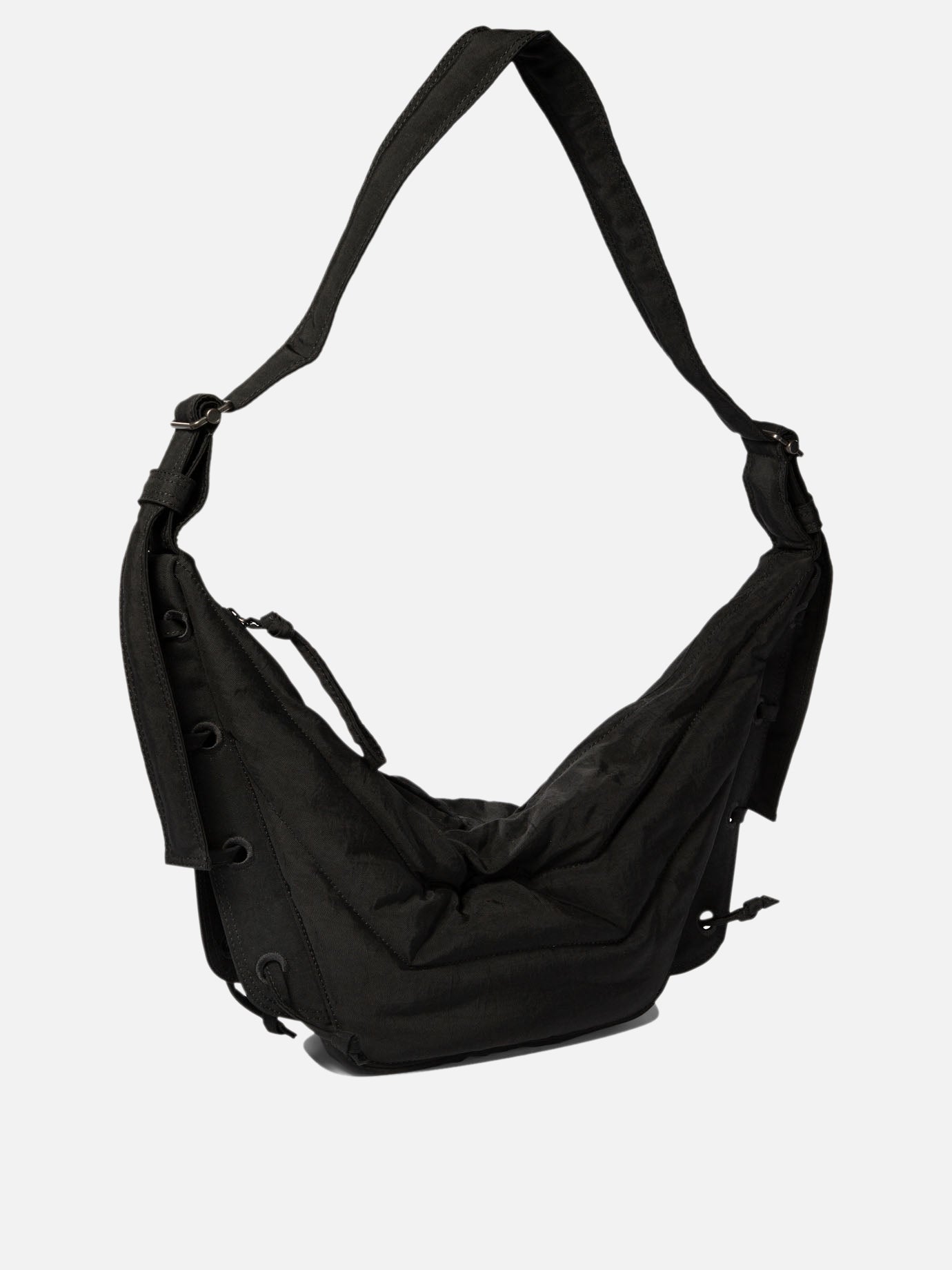 Lemaire "Small Soft Game" shoulder bag Black