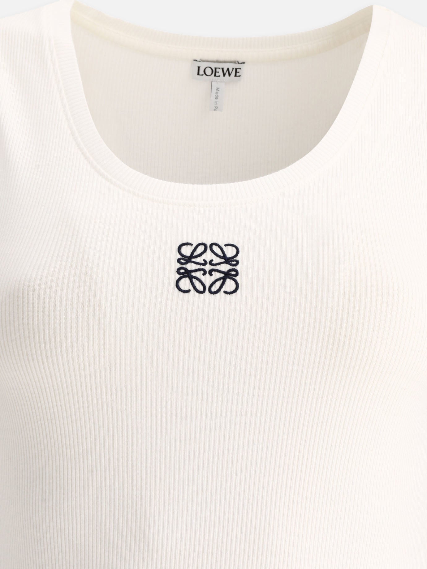 Tank tops Solid colour  White - Loewe Women | PDP | VIETTI Online Store | Zoom-Modal_3
