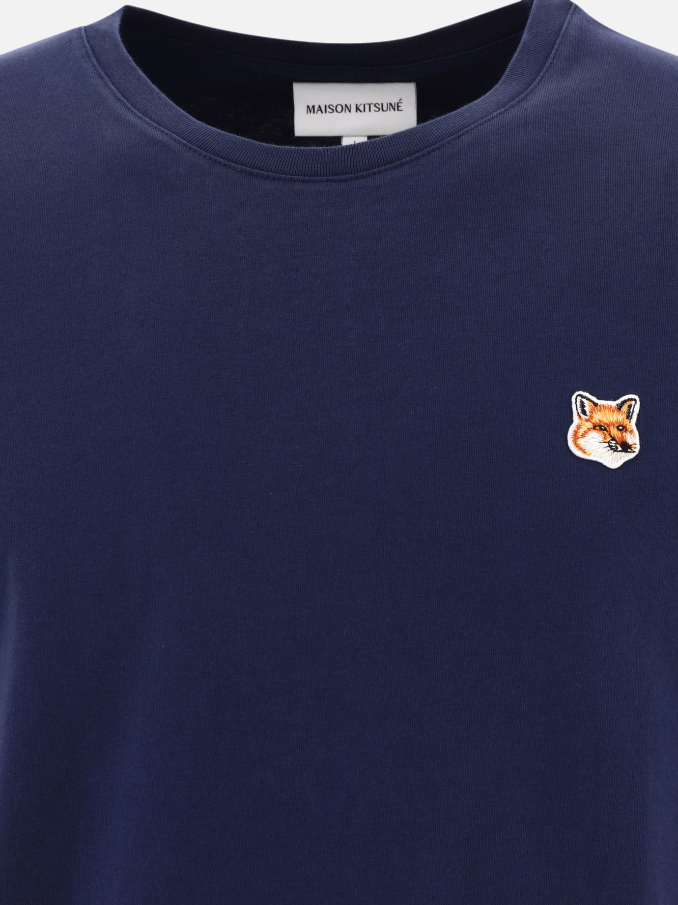 Maison Kitsuné "Fox Head" t-shirt Blue