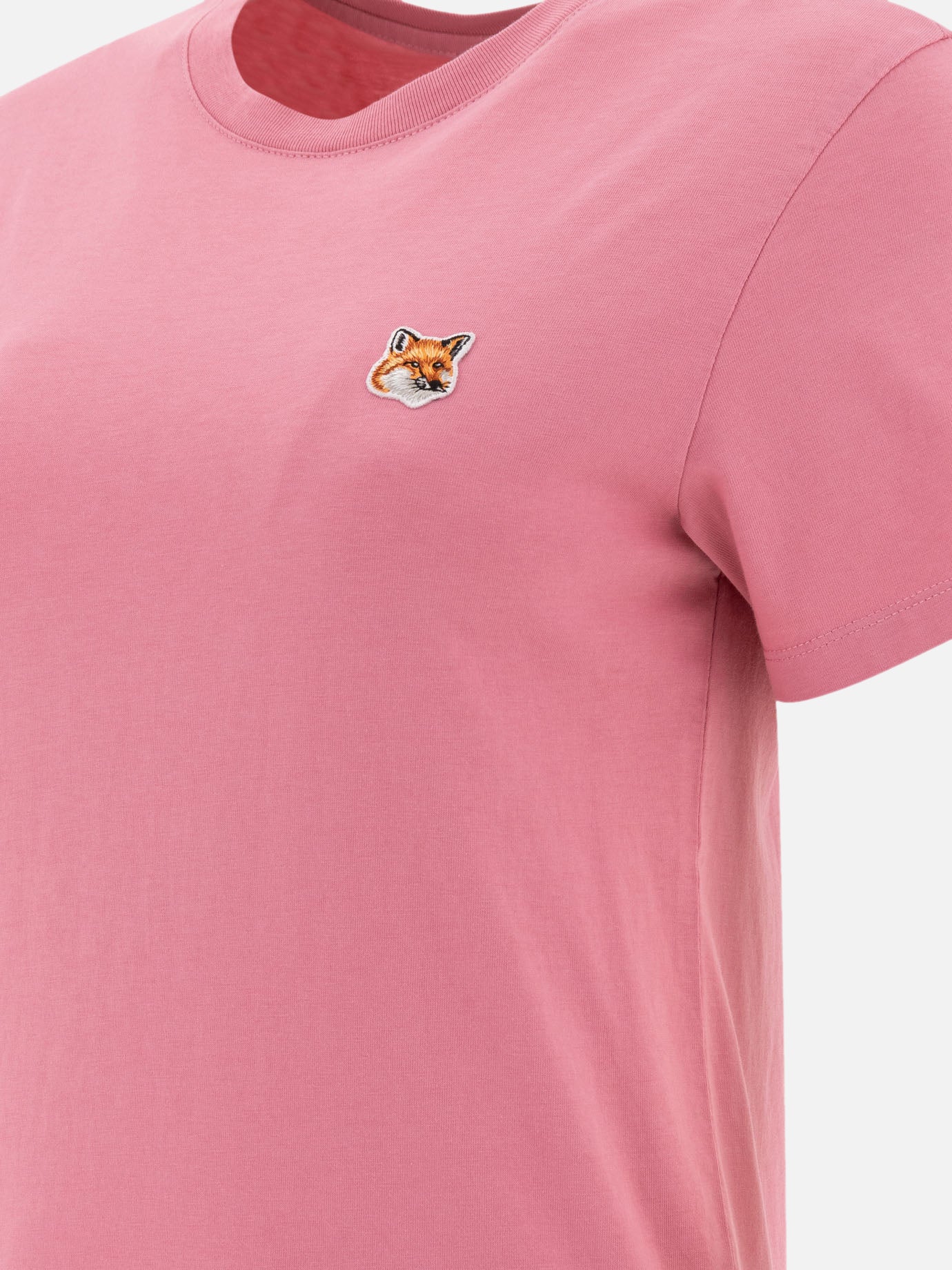 Maison Kitsuné "Fox Head" t-shirt Pink