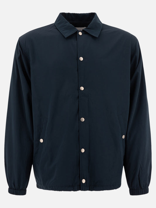 Quilted & Utility Jackets Solid colour  Blue - Maison Kitsuné Men | PLP | VIETTI Online Store 
