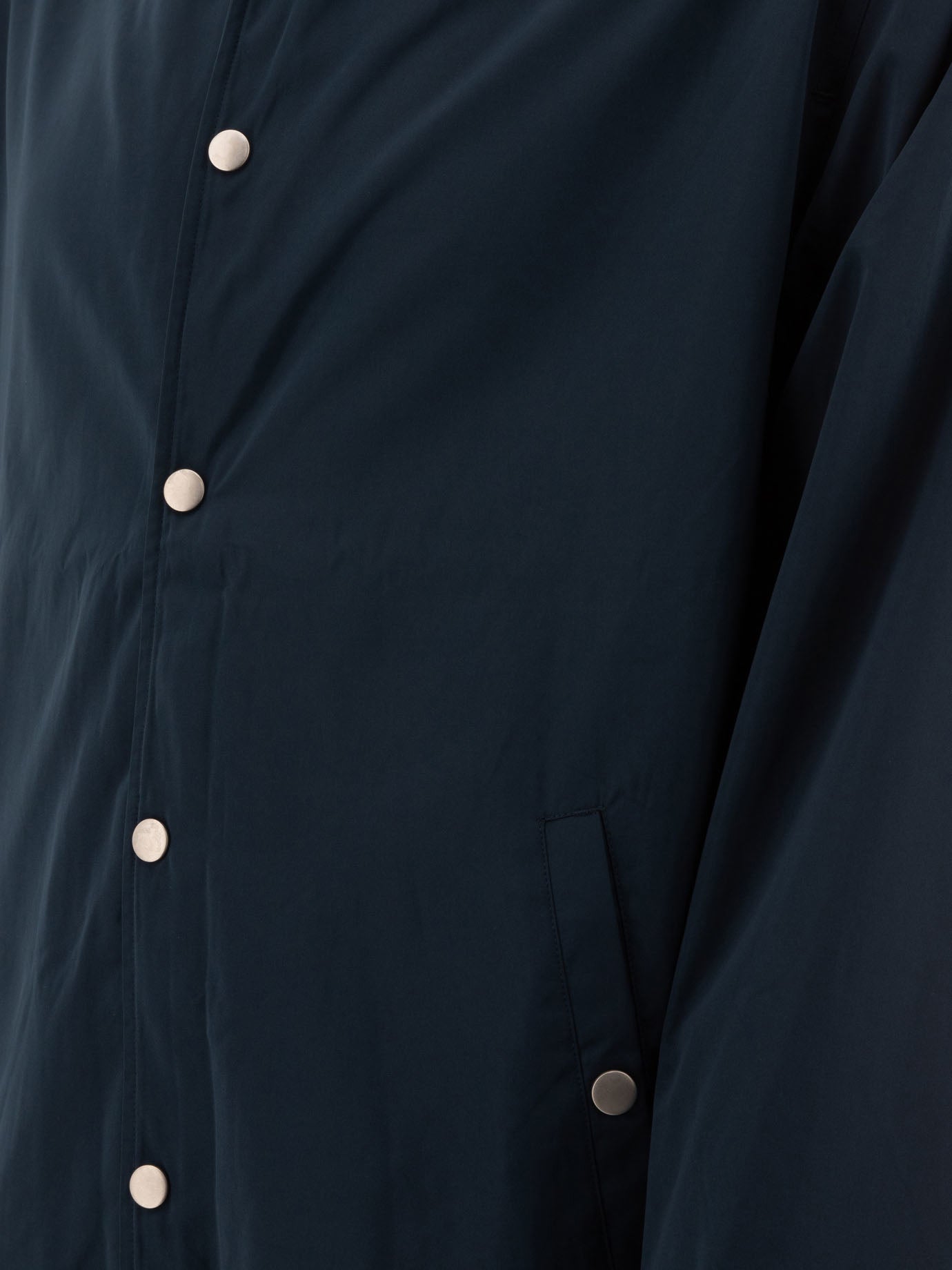 Quilted & Utility Jackets Solid colour  Blue - Maison Kitsuné Men | PDP | VIETTI Online Store | thumbnail_4