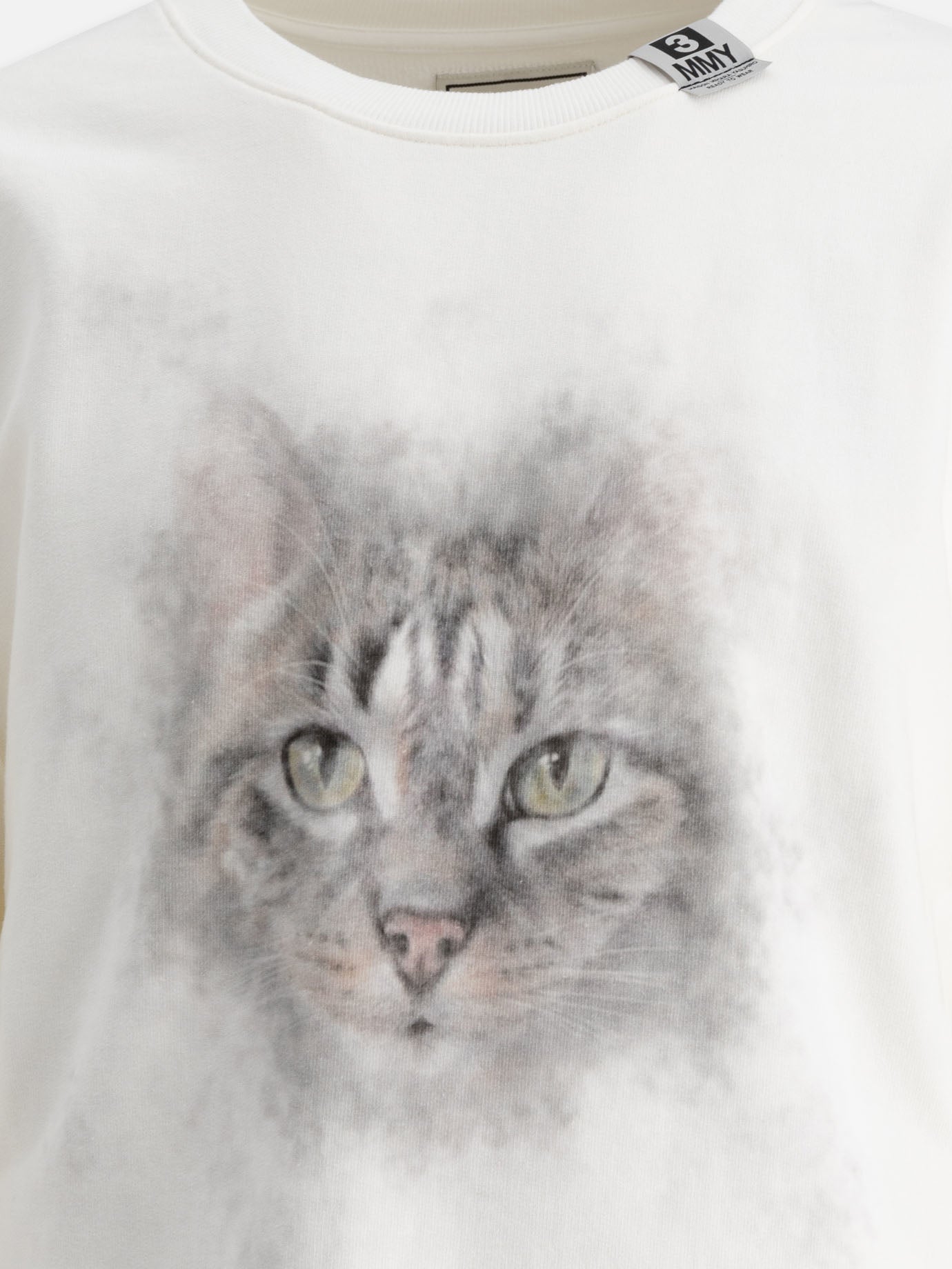 Cat printed sweatshirt