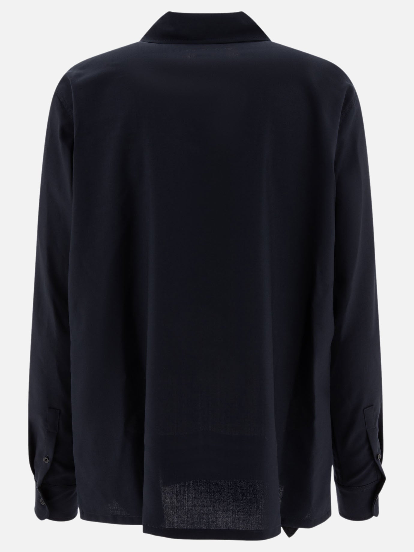 Marni Shirt with embroidered logo Blue