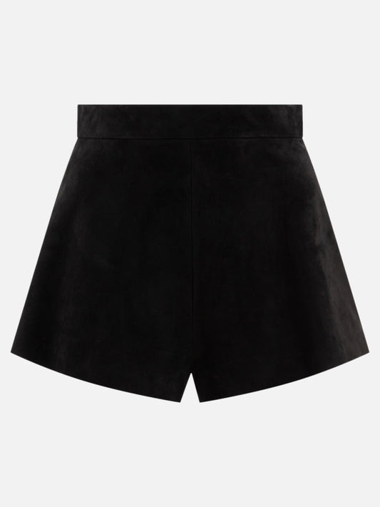 Suede shorts