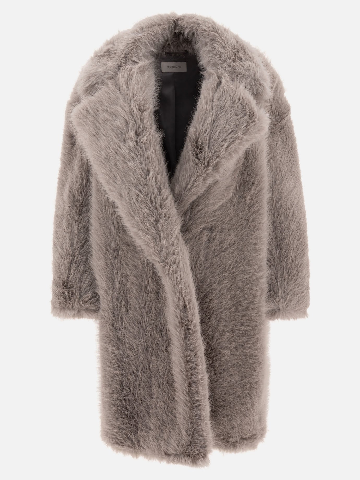 Long coats Solid colour  Grey - Max Mara Sportmax Women | PDP | VIETTI Online Store | thumbnail