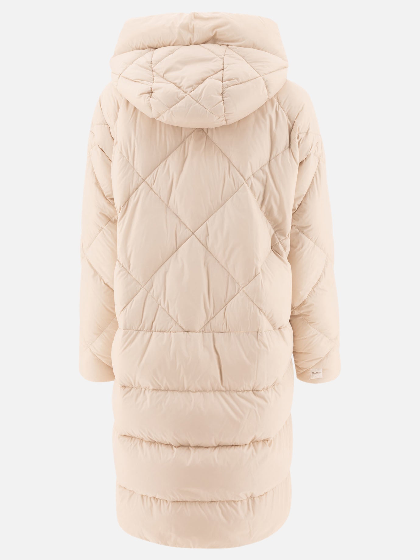 Max Mara The Cube Midi parka in water-repellent canvas Beige