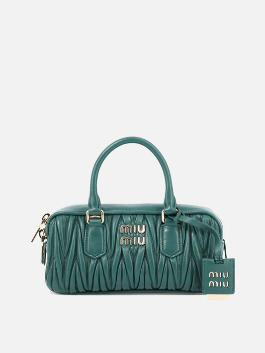 "Arcadie" matelassé nappa handbag