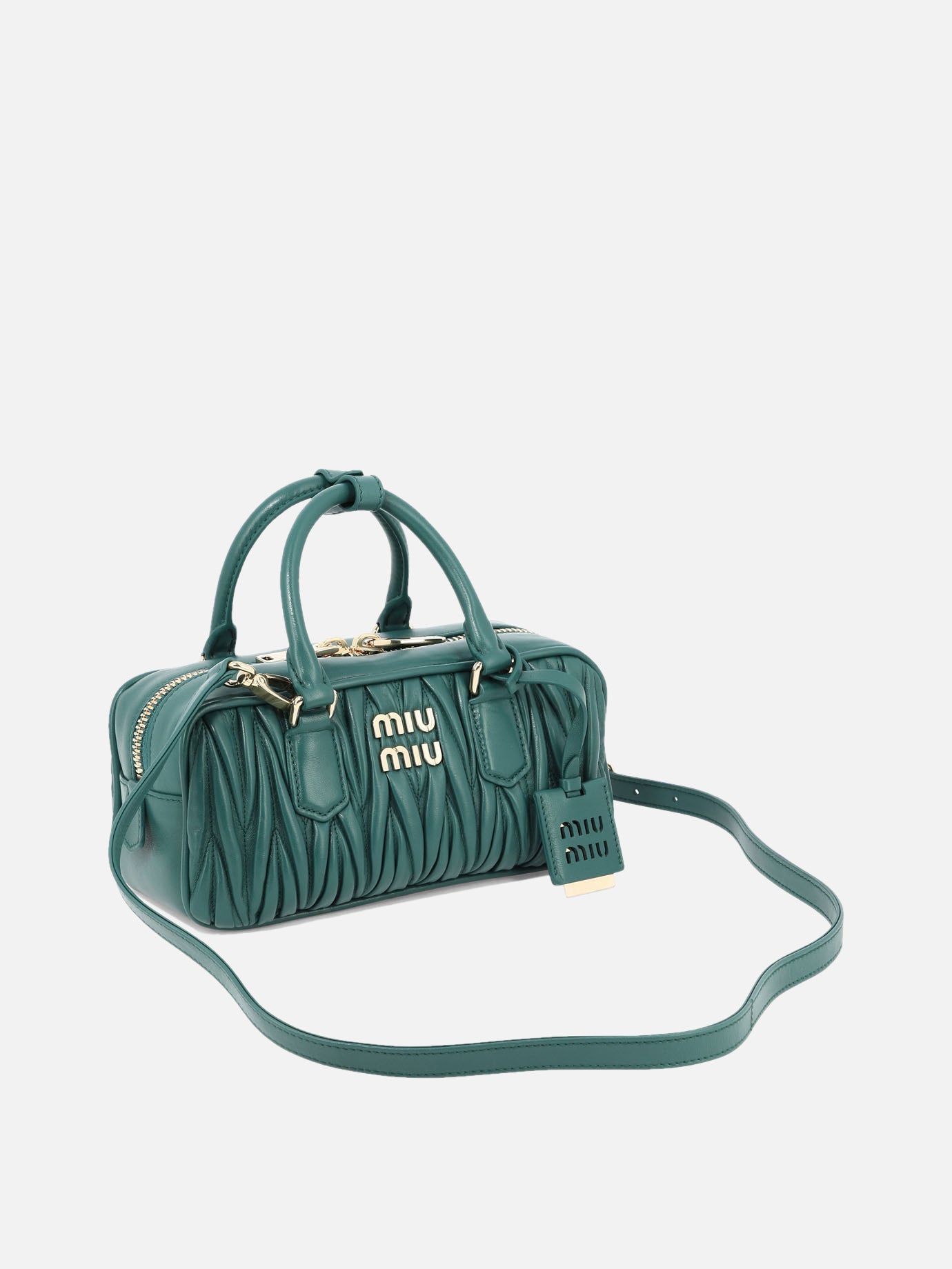 "Arcadie" matelassé nappa handbag