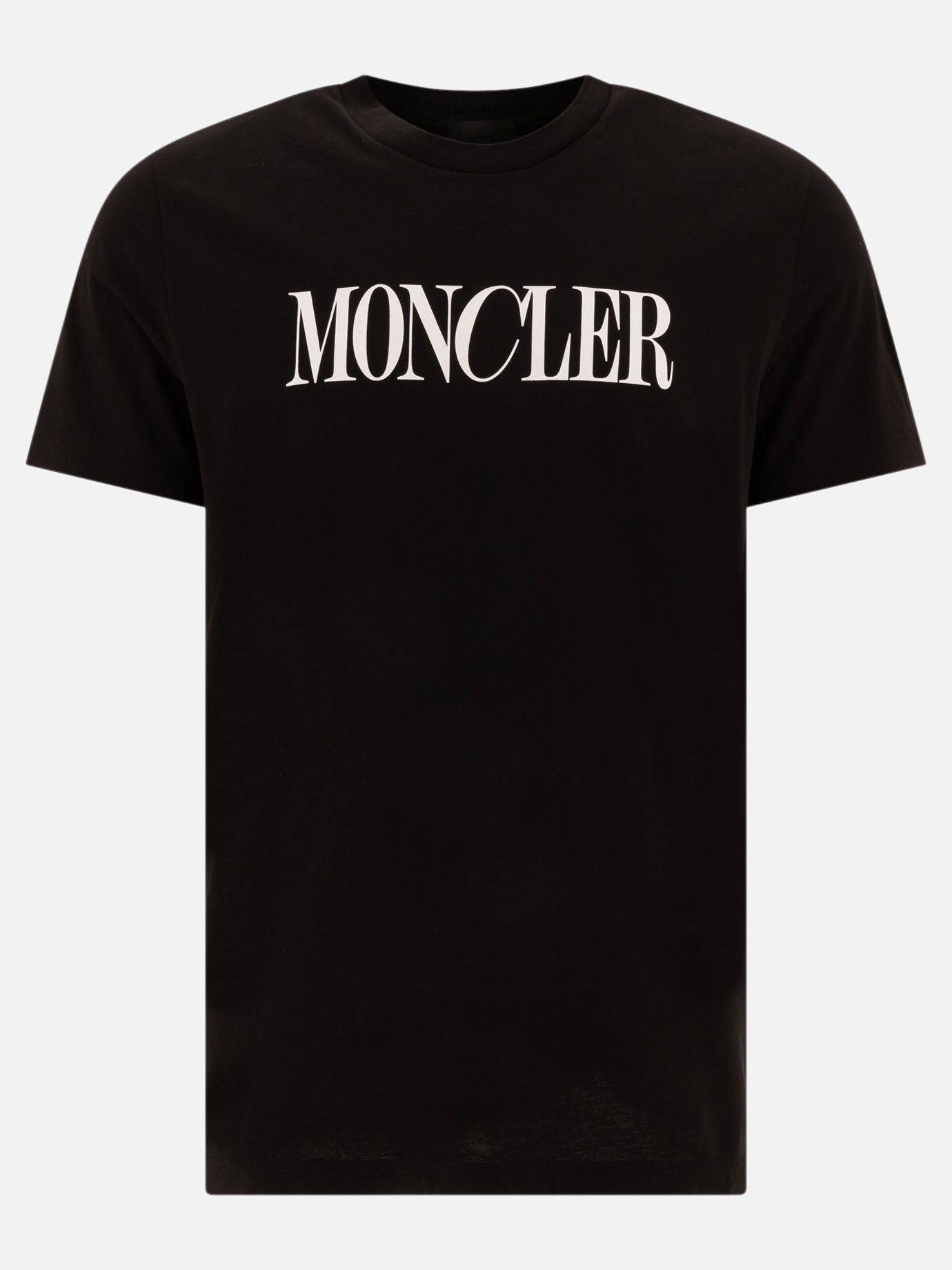 Moncler T-shirt with logo Black