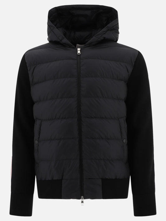 Down jackets Solid colour  Black - Moncler Men | PLP | VIETTI Online Store 
