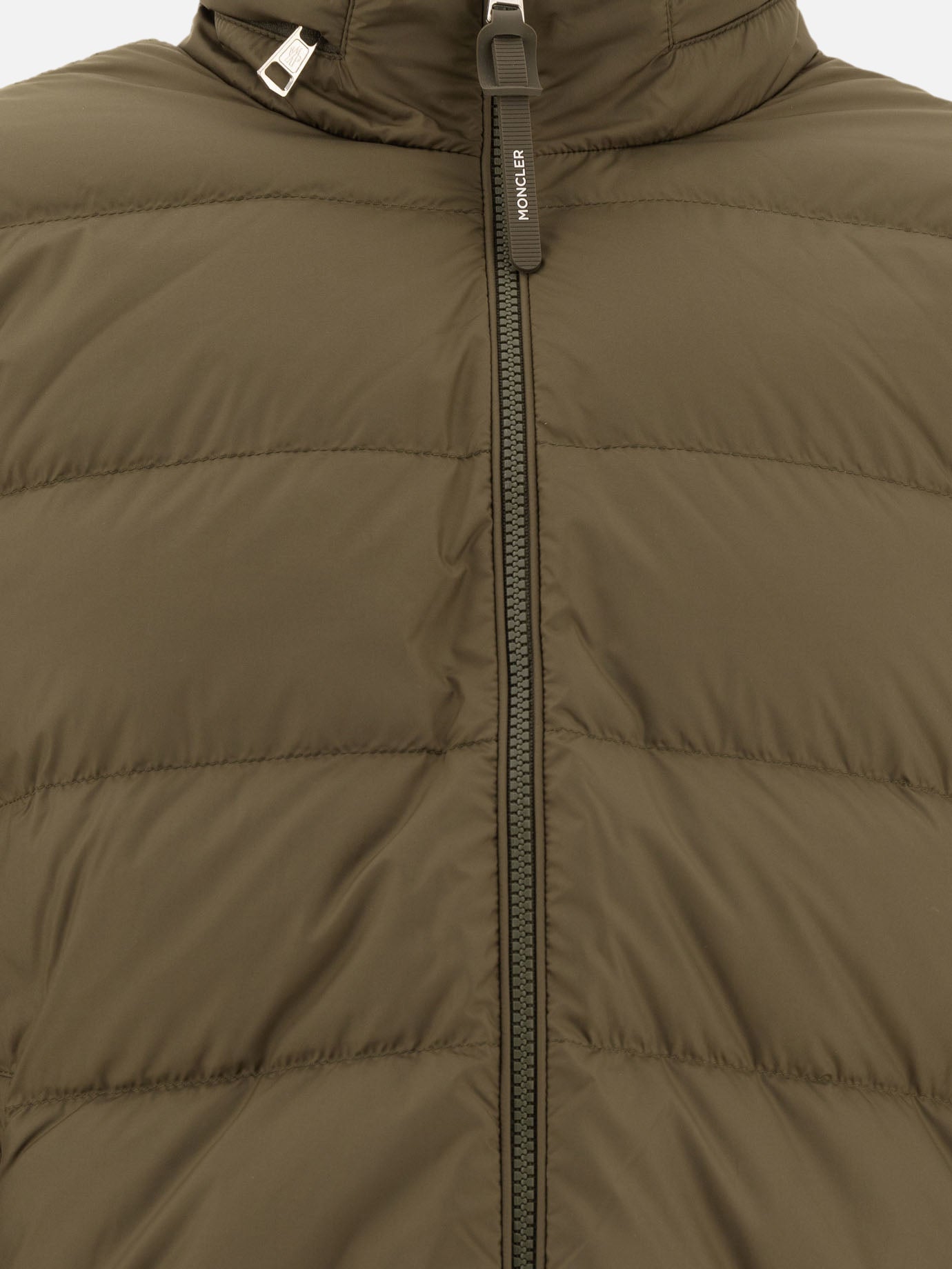 Down jackets Solid colour  Green - Moncler Men | PDP | VIETTI Online Store | thumbnail_3