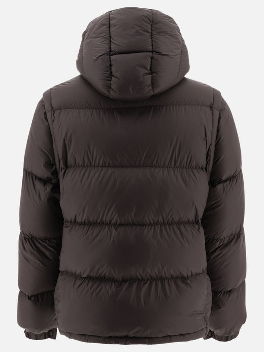 Down jackets Solid colour  Brown - Moncler Men | PLP | VIETTI Online Store | 2
