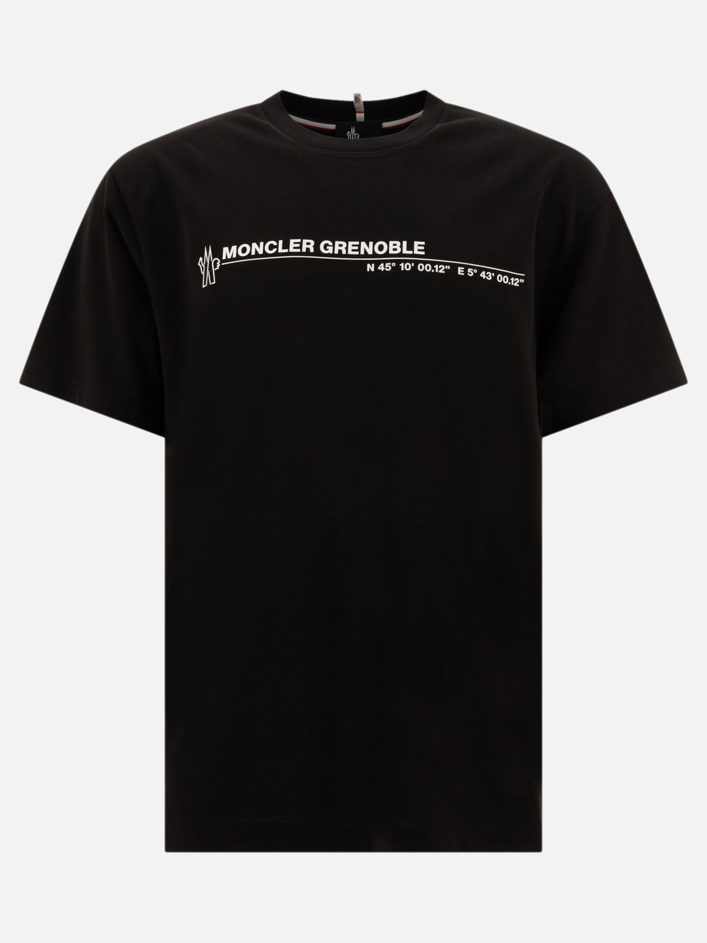 Moncler Grenoble T-shirt with logo Black