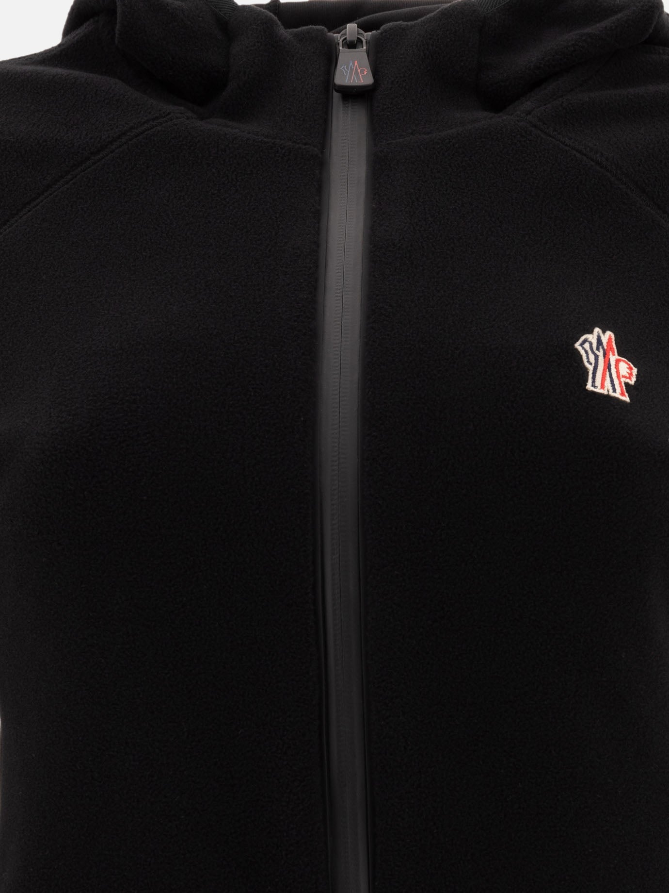 Fleece jackets Solid colour  Black - Moncler Grenoble Women | PDP | VIETTI Online Store | Zoom-Modal_3
