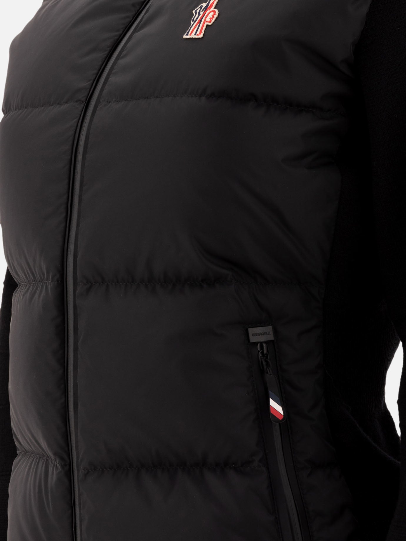 Moncler Grenoble Tricot down jacket Black