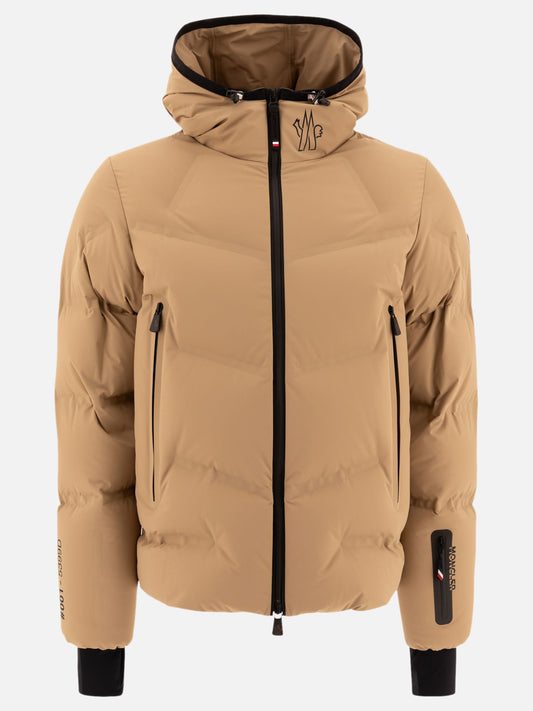 Moncler Grenoble "Arcesaz" down jacket Beige