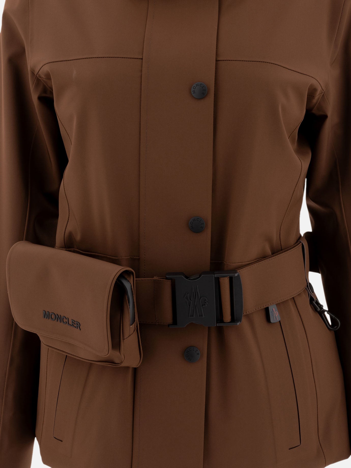 Technical jackets Solid colour  Brown - Moncler Grenoble Women | PDP | VIETTI Online Store | Zoom-Modal_3
