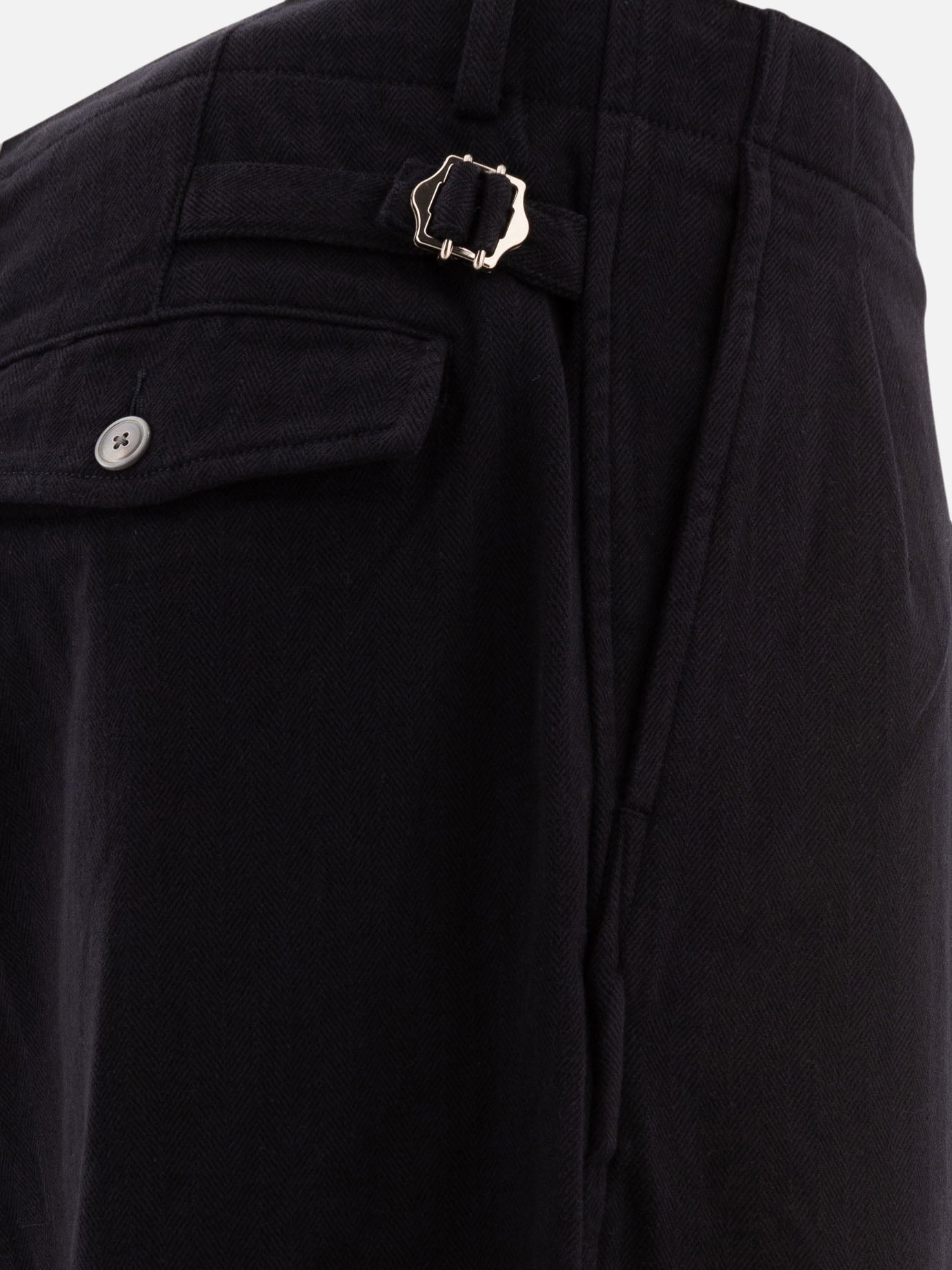 Nanamica Pleated trousers Black