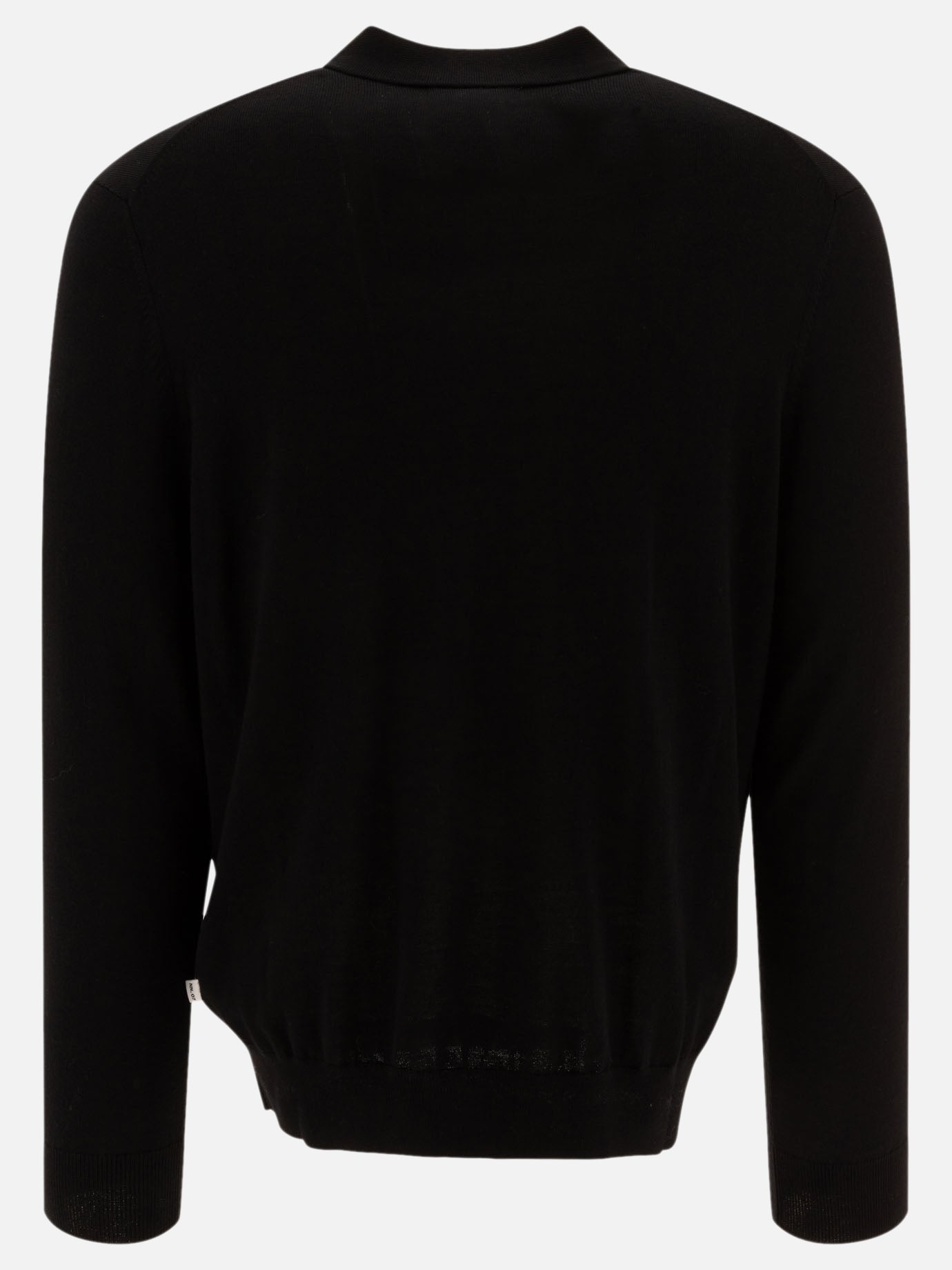 NN.07 "Sergio" half-zip polo shirt Black