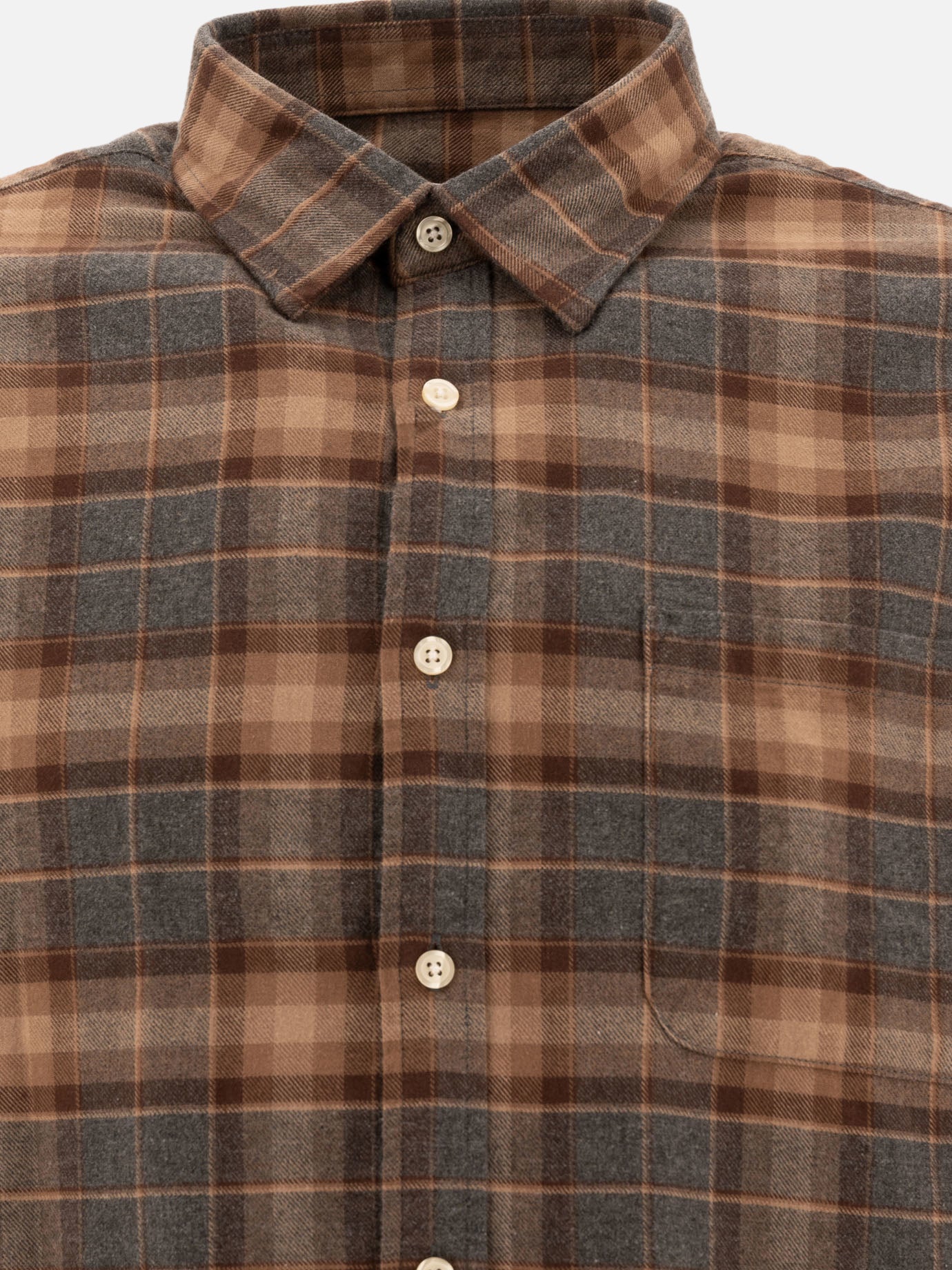 NN.07 "Deon" shirt Brown