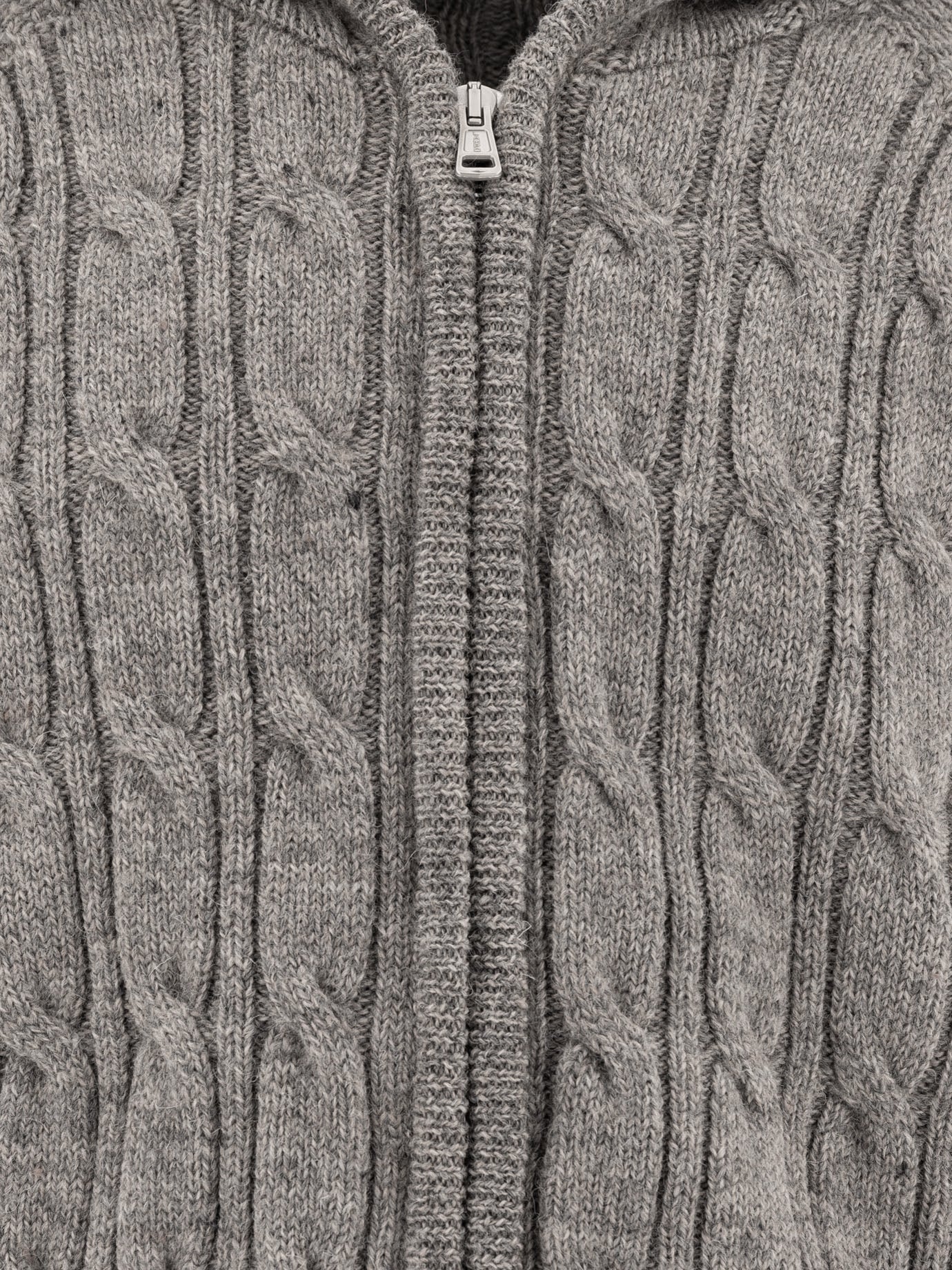 Our Legacy "Level" cable-knit sweater Grey