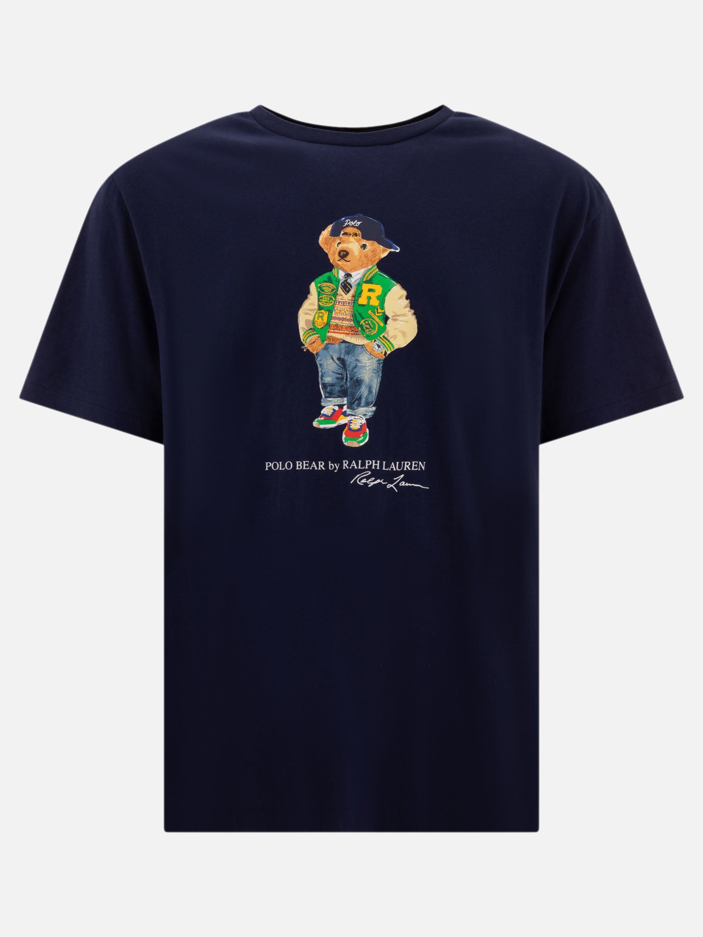 Polo Ralph Lauren "Polo Bear" printed t-shirt Blue