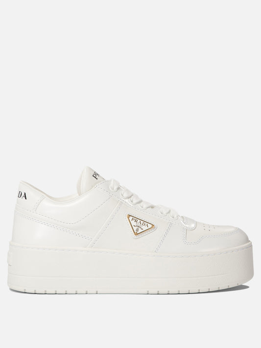 Low top sneakers 100% calf leather - 100% rubber  White - Prada Women | PLP | VIETTI Online Store 
