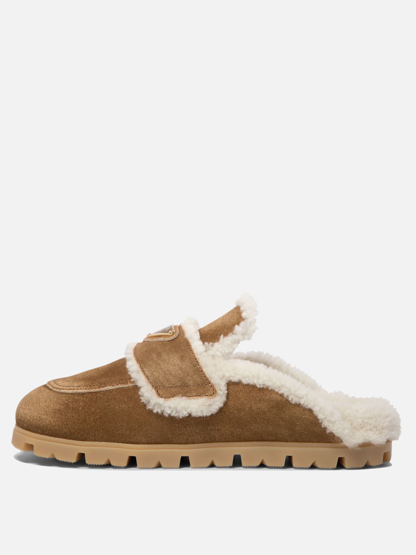 Shearling slippers