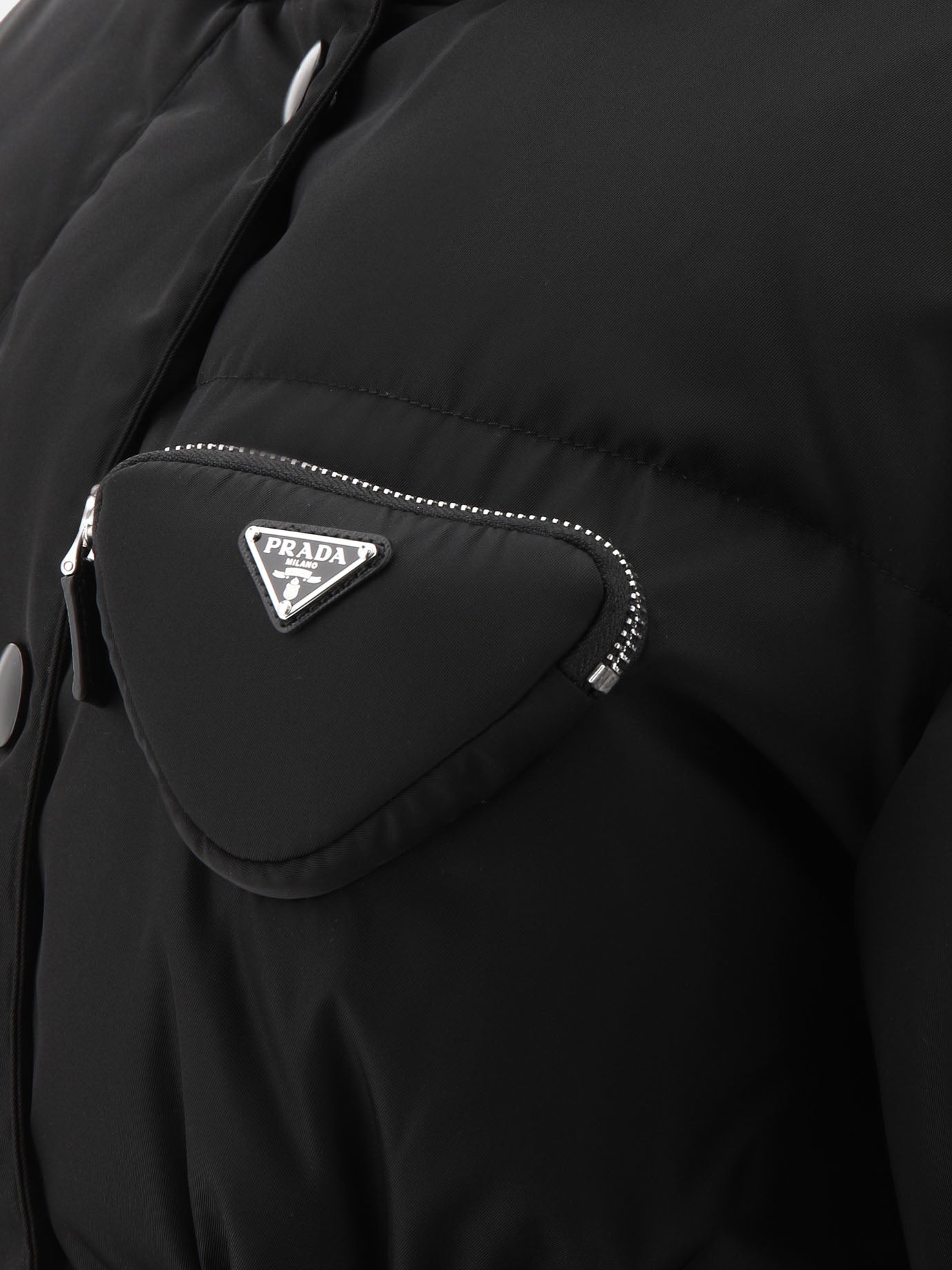 Down jackets Solid colour  Black - Prada Women | PDP | VIETTI Online Store | Zoom-Modal_4
