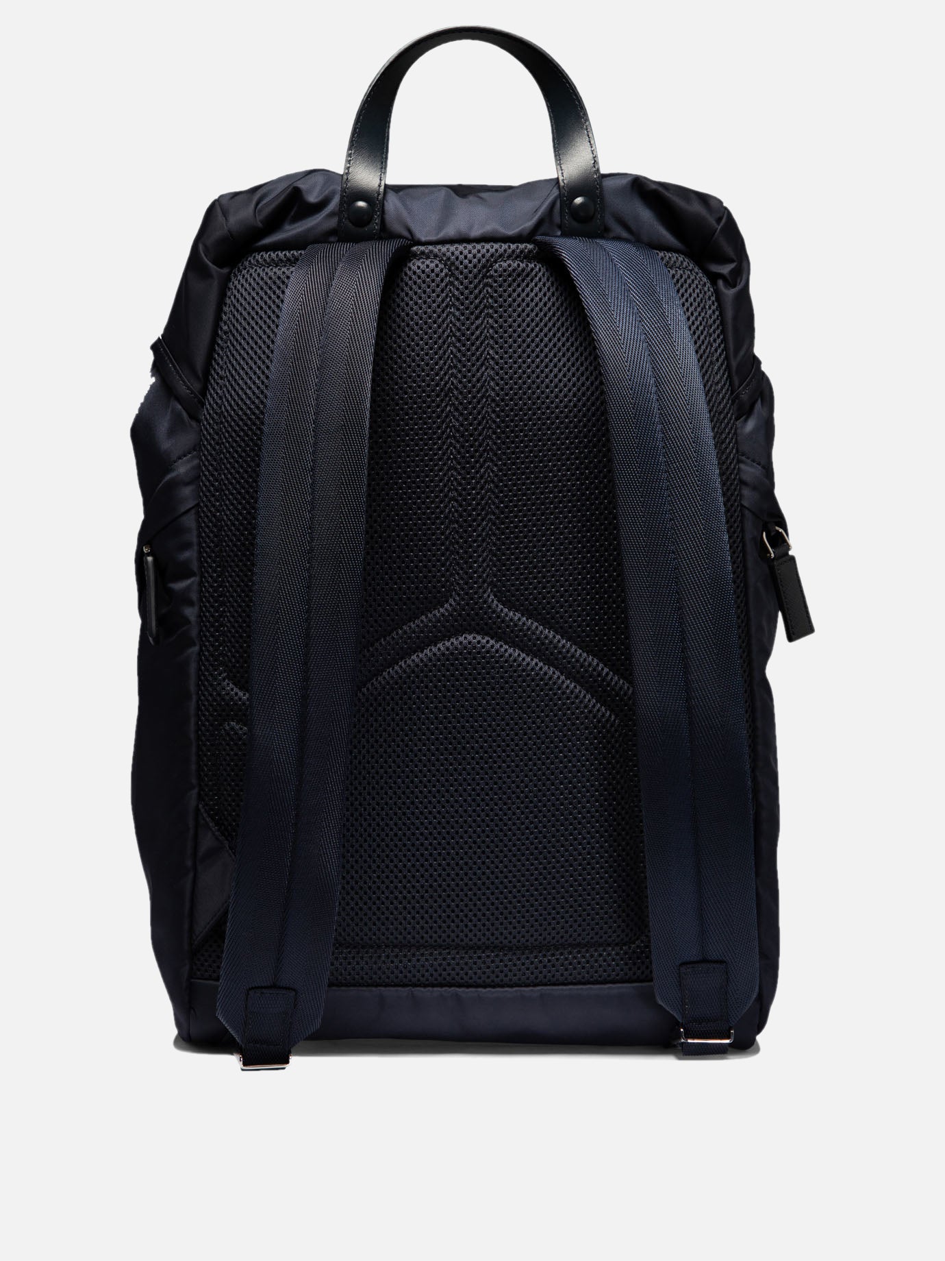 Prada Re-Nylon backpack with Saffiano details Blue