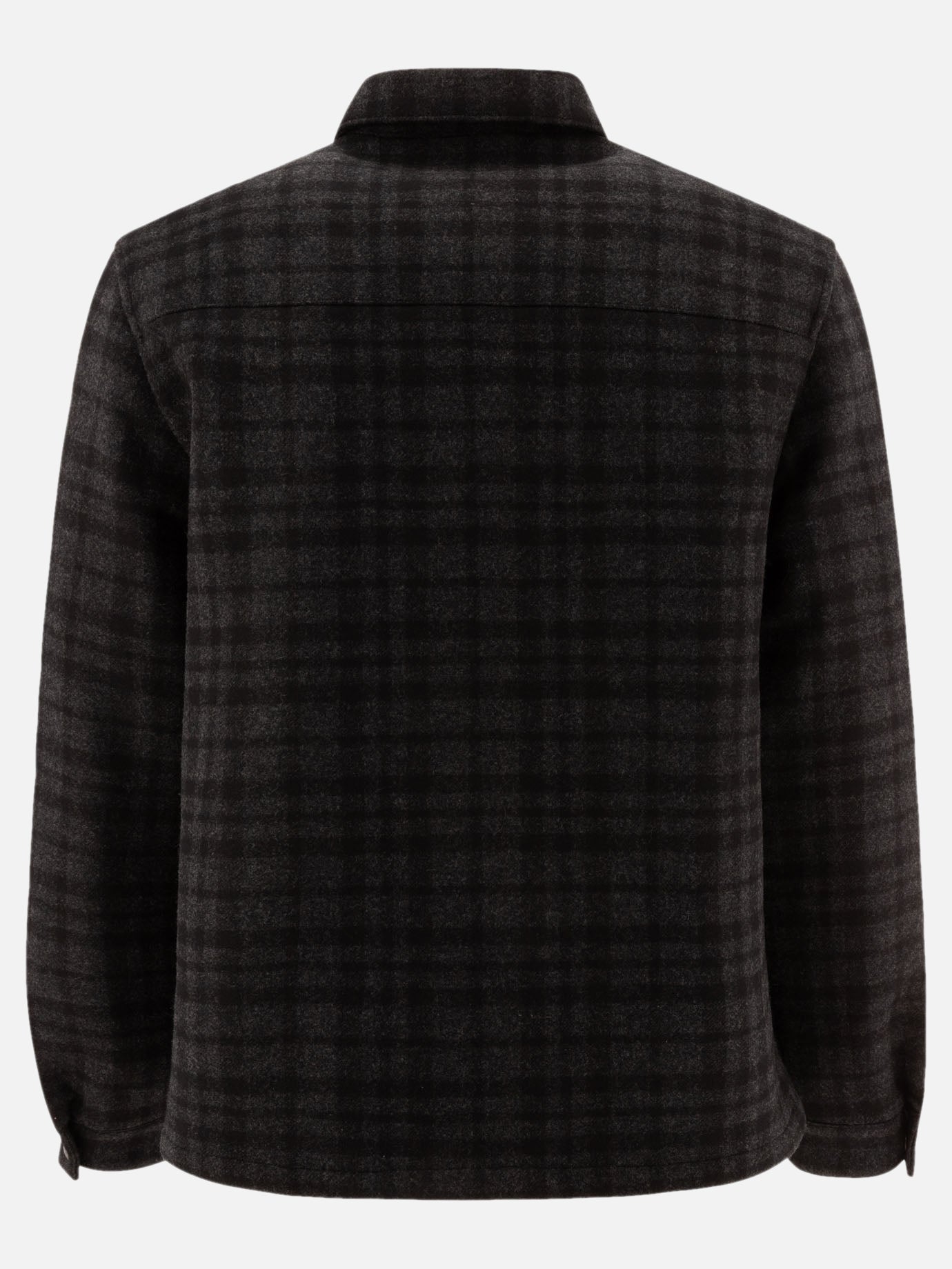 Quilted & Utility Jackets Check  Grey - Prada Men | PDP | VIETTI Online Store | Zoom-Modal_2
