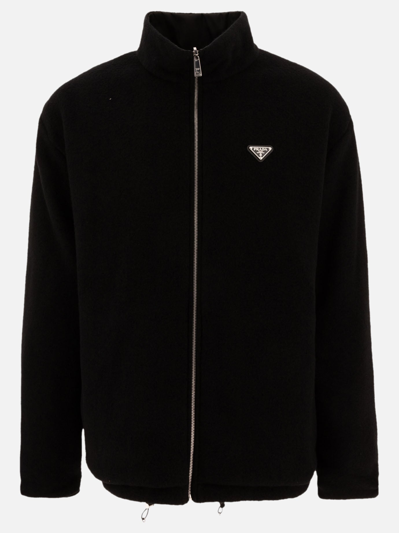 Quilted & Utility Jackets Solid colour  Black - Prada Men | PDP | VIETTI Online Store | thumbnail