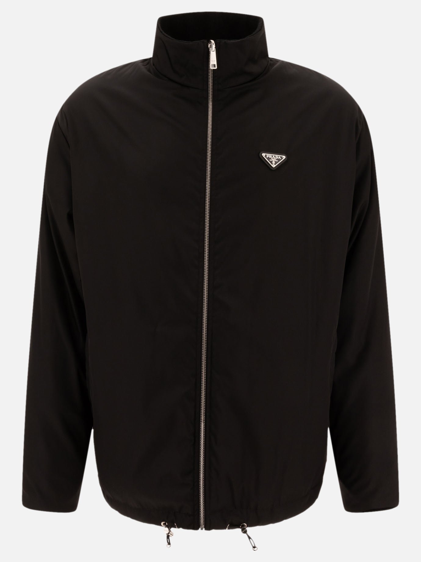 Quilted & Utility Jackets Solid colour  Black - Prada Men | PDP | VIETTI Online Store | thumbnail_2