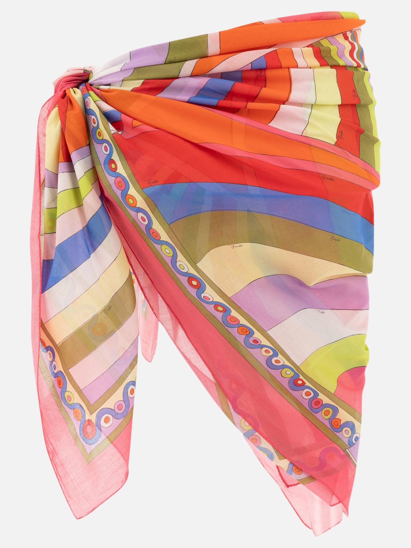 Beach dresses 100% cotton  Green - Pucci Women | PDP | VIETTI Online Store | thumbnail_2