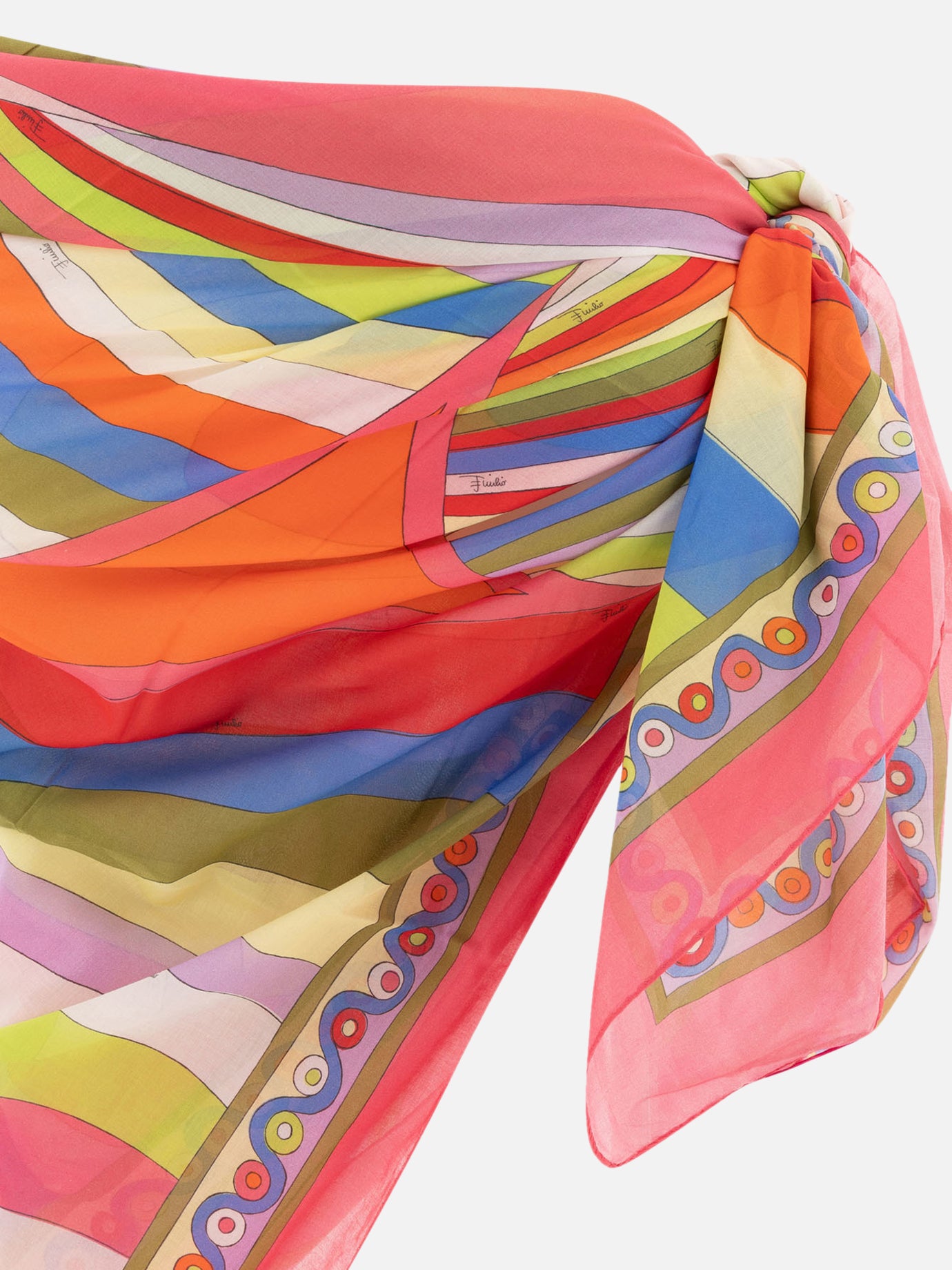 Beach dresses 100% cotton  Green - Pucci Women | PDP | VIETTI Online Store | thumbnail_3