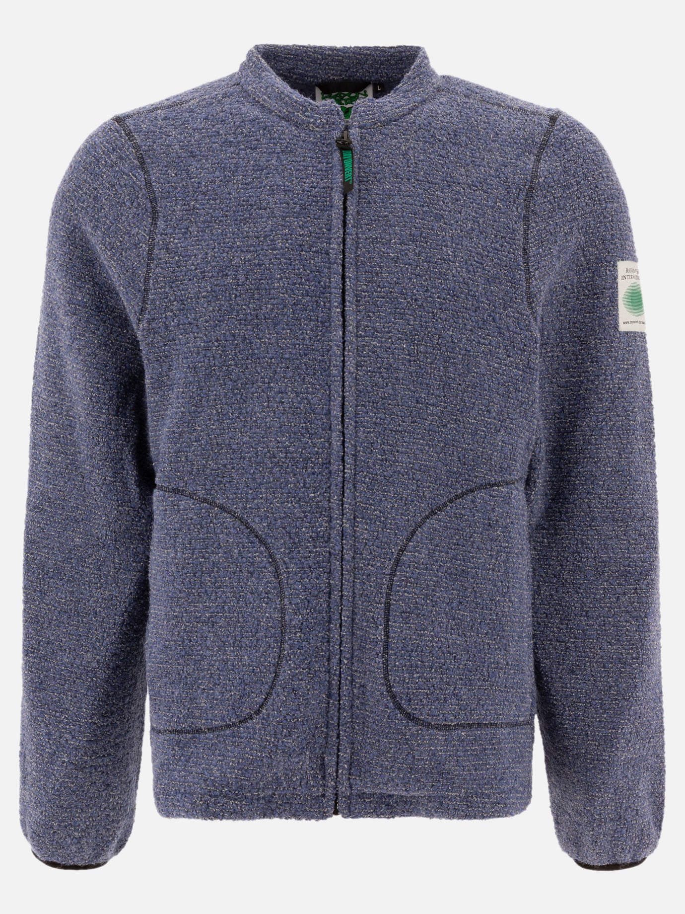 Rayon Vert "Becco" fleece jacket Blue