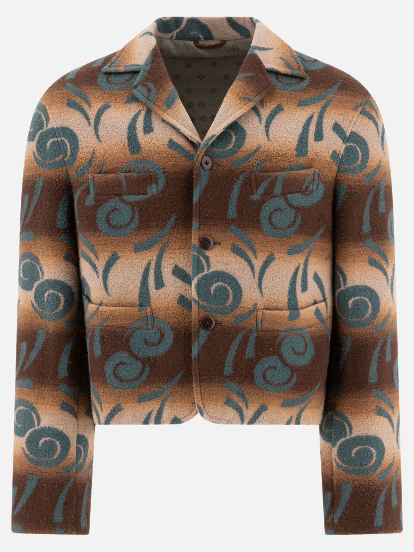 KAPITAL &quot;Baba Sawyer Napping&quot; jacket 13302534_3 Brown thumbnail_1