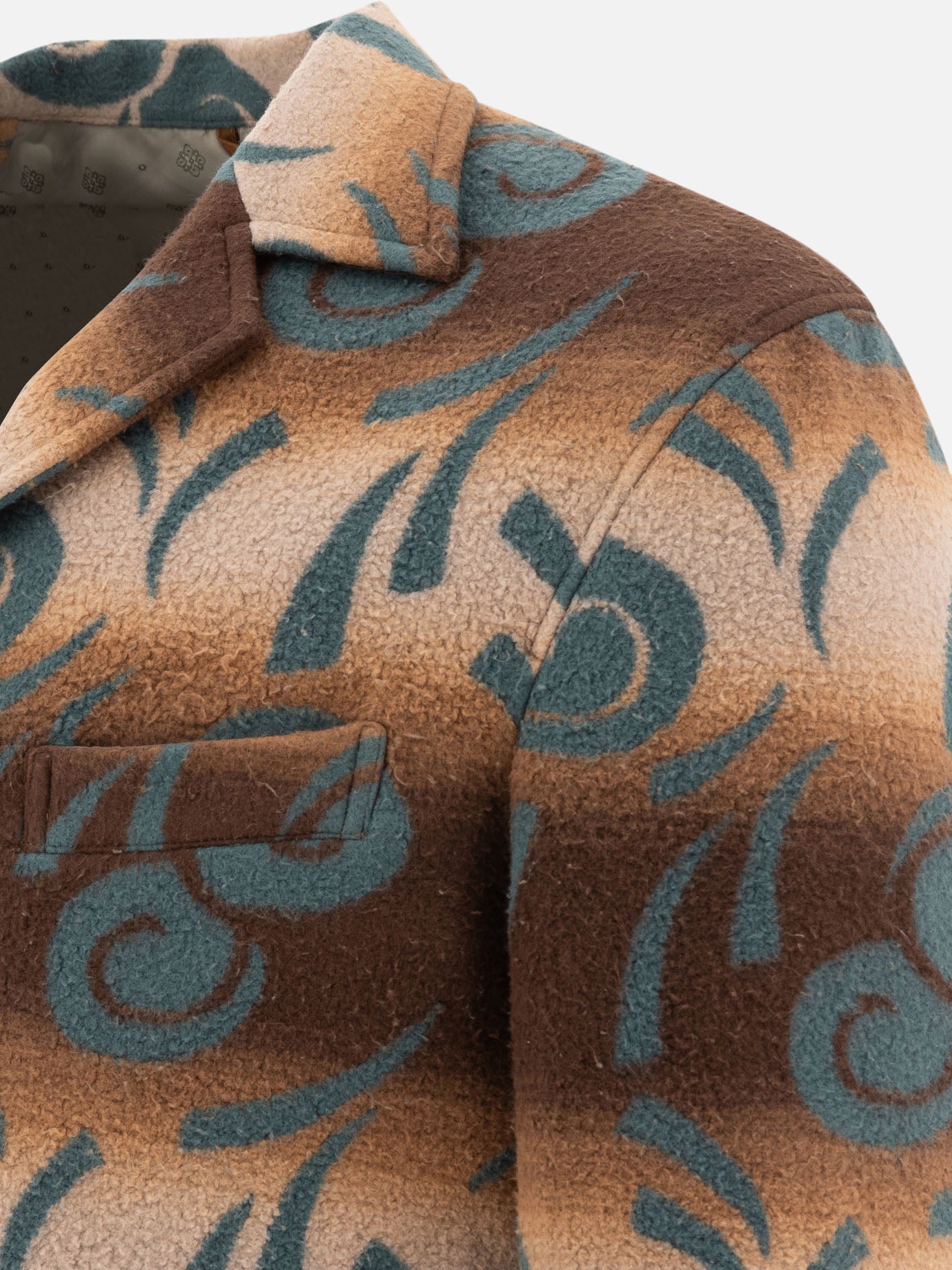 KAPITAL &quot;Baba Sawyer Napping&quot; jacket 13302534_3 Brown thumbnail_4
