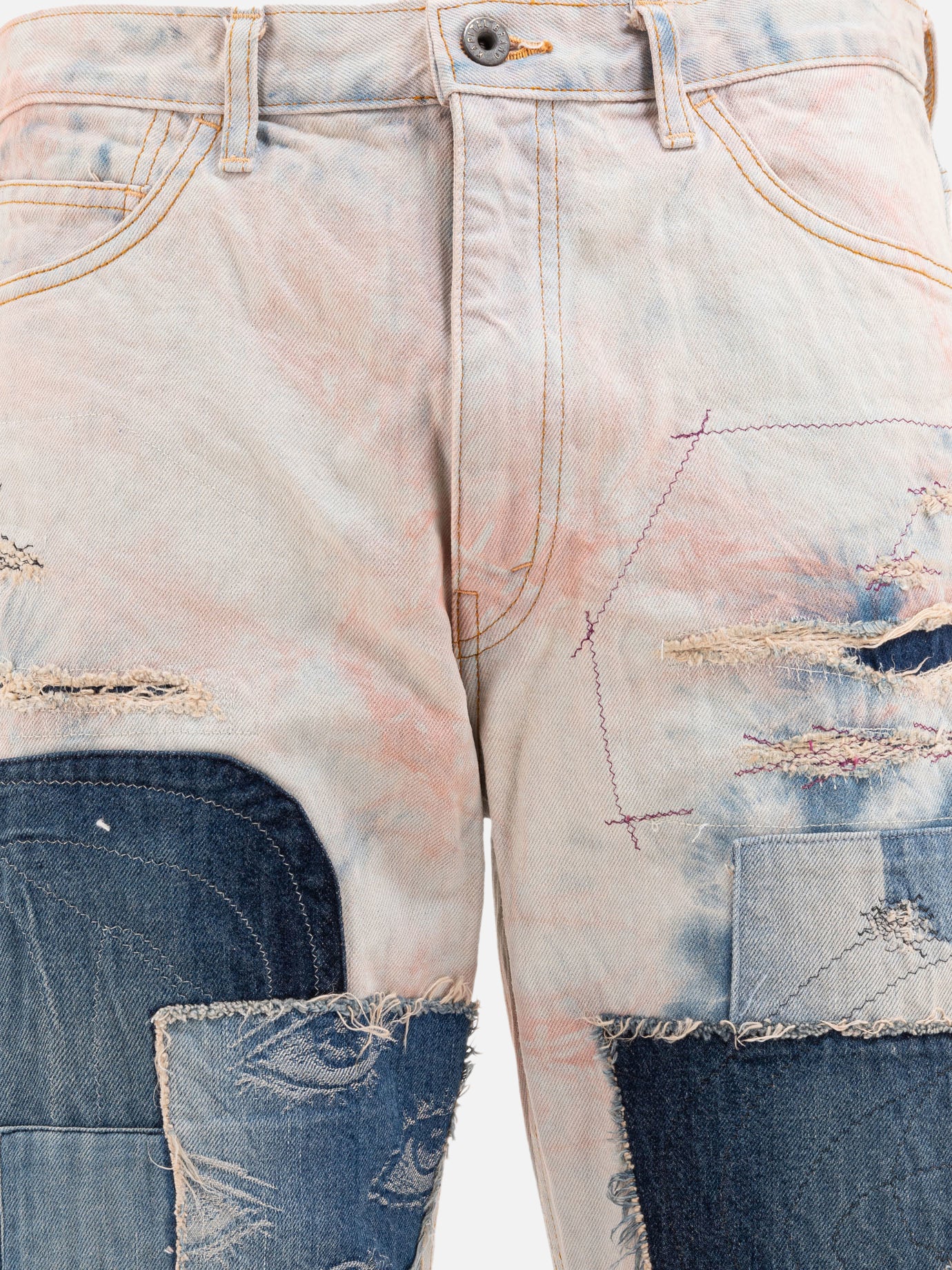 KAPITAL &quot;Crazy Dixie&quot; jeans 16550644_34 Light blue thumbnail_3