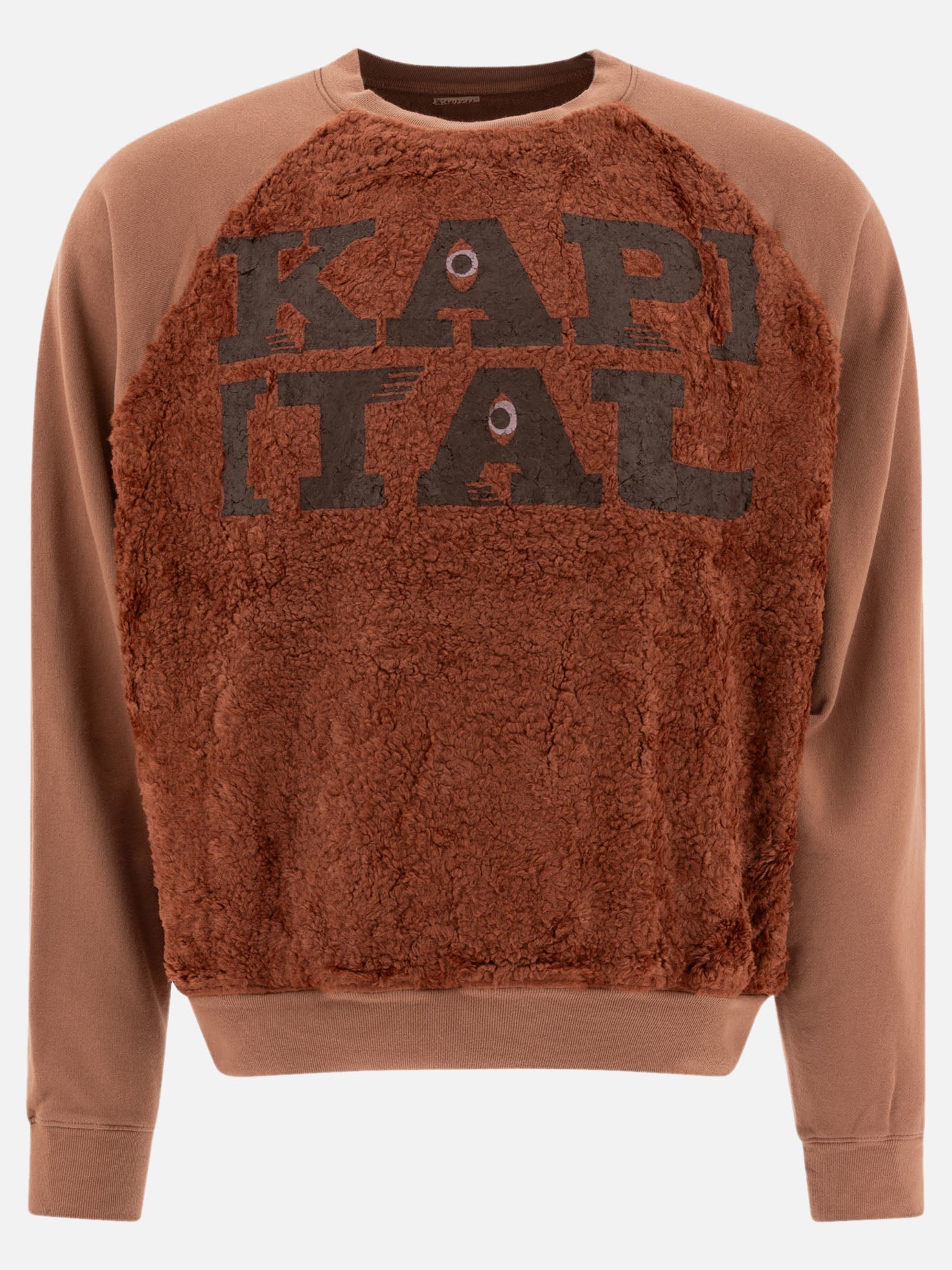 KAPITAL &quot;Speakeasy Fur Grizzly&quot; sweatshirt 16688907_3 Orange thumbnail_1