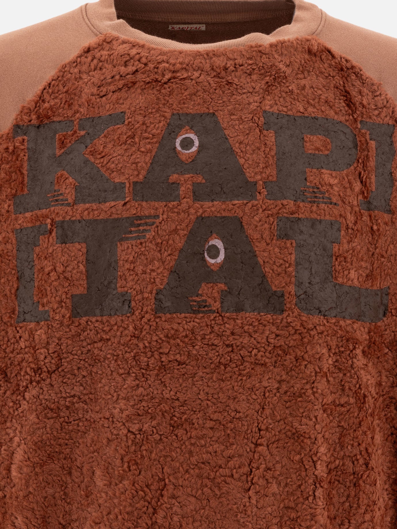 KAPITAL &quot;Speakeasy Fur Grizzly&quot; sweatshirt 16688907_3 Orange thumbnail_3