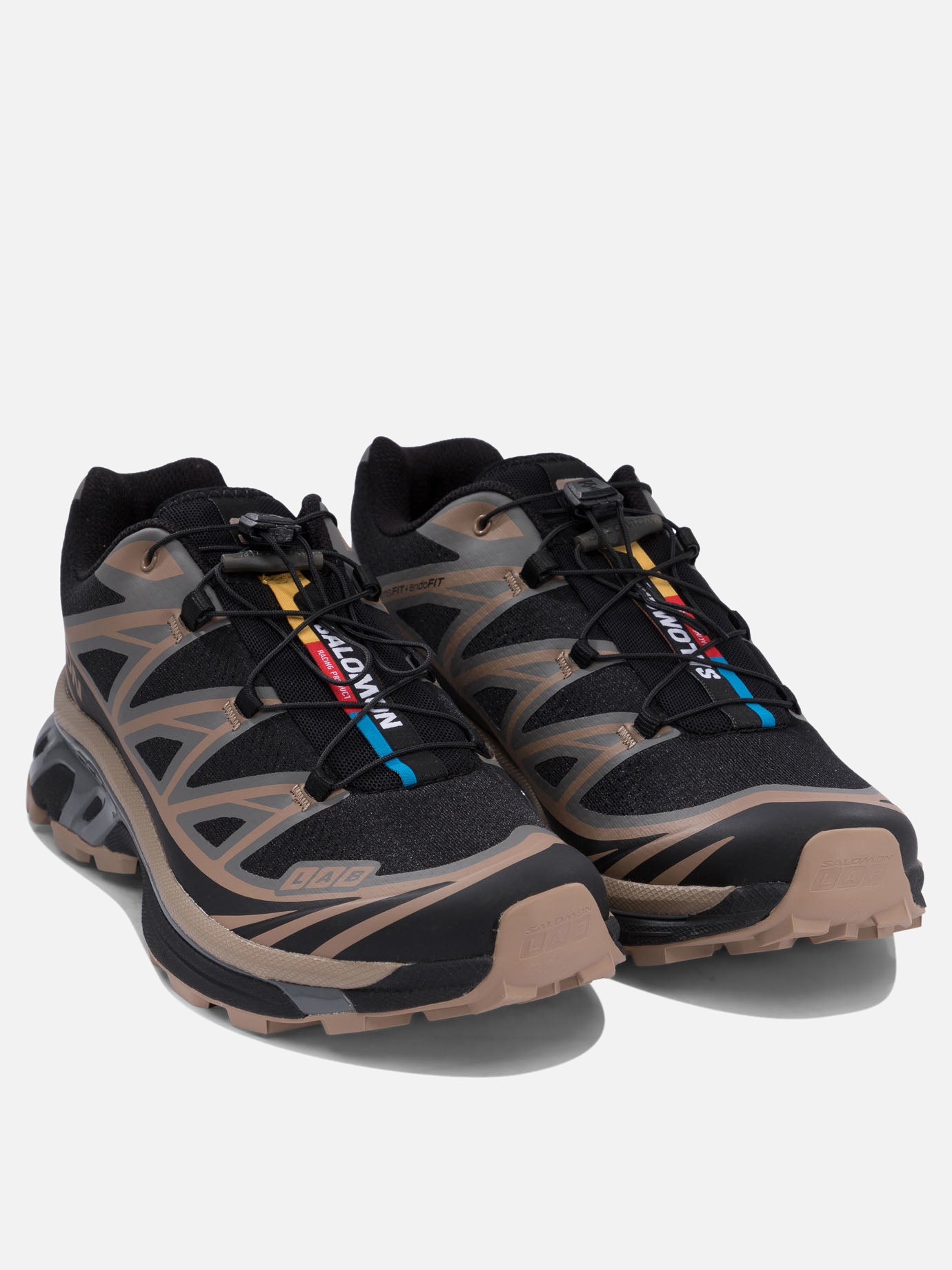 Low top sneakers 80% polyurethane 20% fabric - 100% rubber  Black - Salomon Men | PDP | VIETTI Online Store | Zoom-Modal_2

