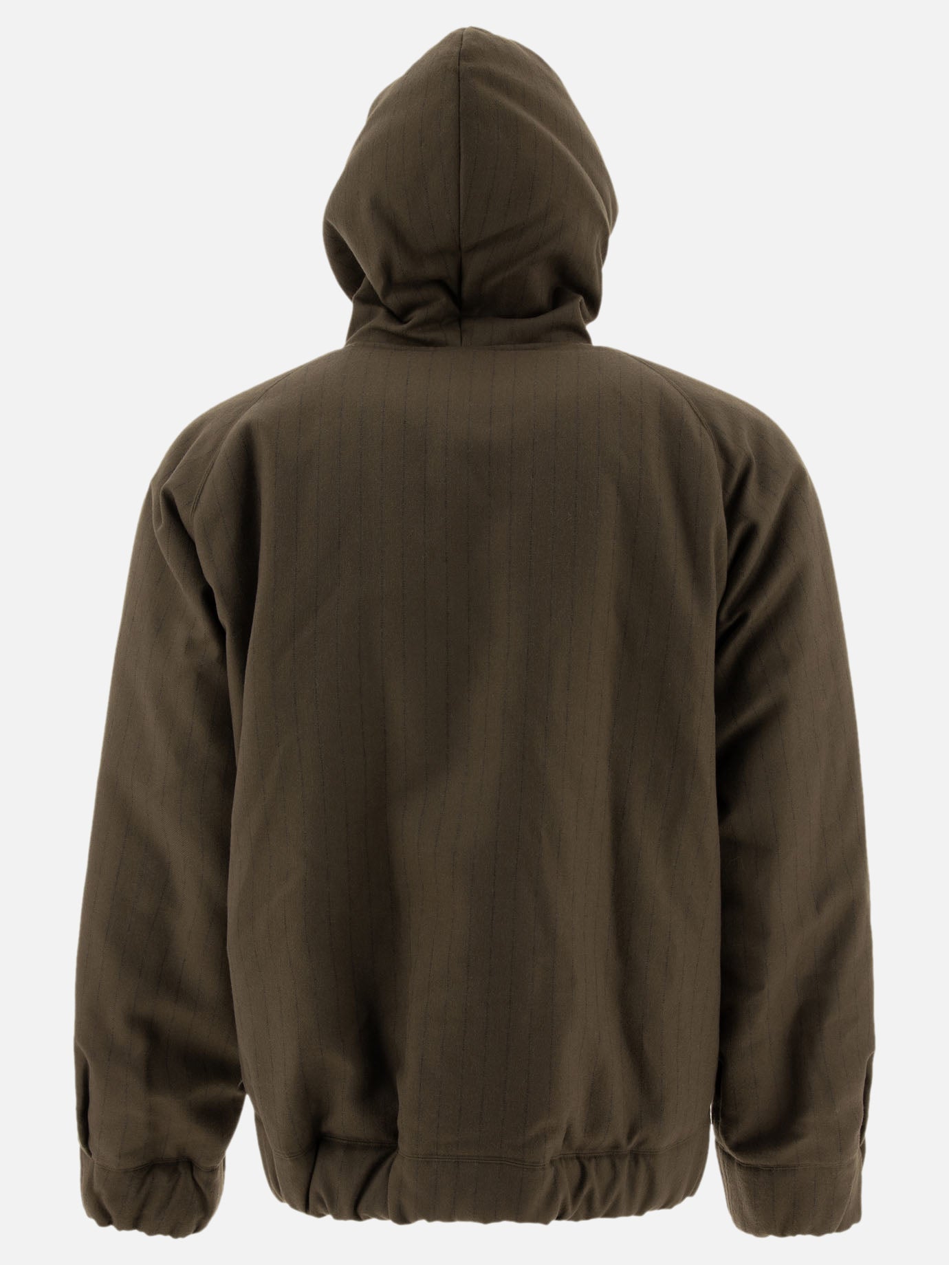Quilted & Utility Jackets Pinstriped  Brown - Sacai Men | PDP | VIETTI Online Store | Zoom-Modal_2
