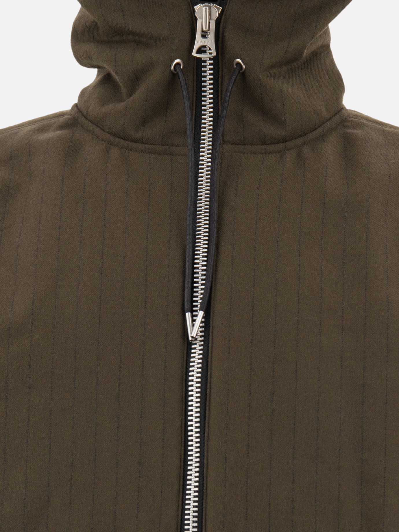 Quilted & Utility Jackets Pinstriped  Brown - Sacai Men | PDP | VIETTI Online Store | thumbnail_3