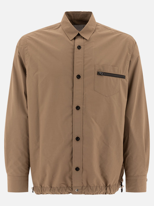 Quilted & Utility Jackets Solid colour  Beige - Sacai Men | PLP | VIETTI Online Store 
