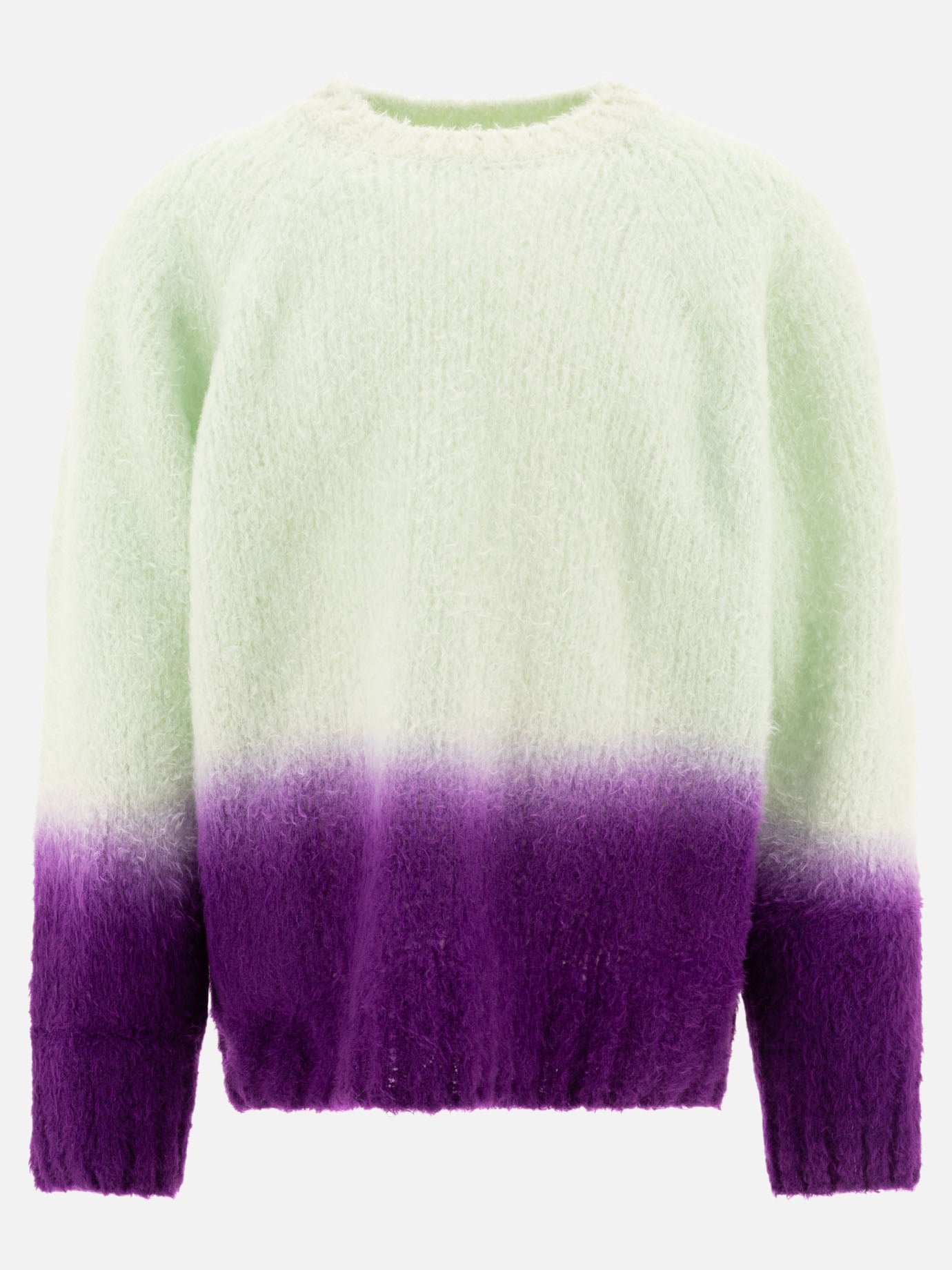 Sacai Dégradé sweater Green