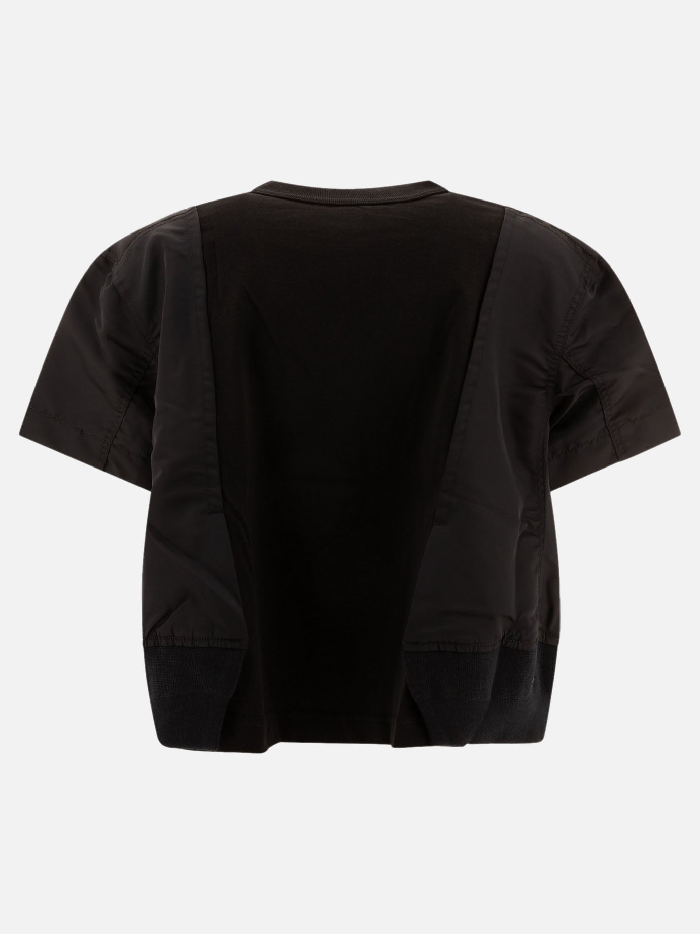 "Nylon Twill x Cotton Jersey" t-shirt